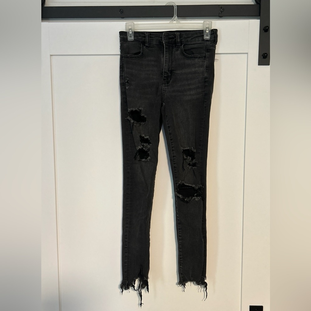 American Eagle Outfitters Black Skinny Jeans Modern Fit